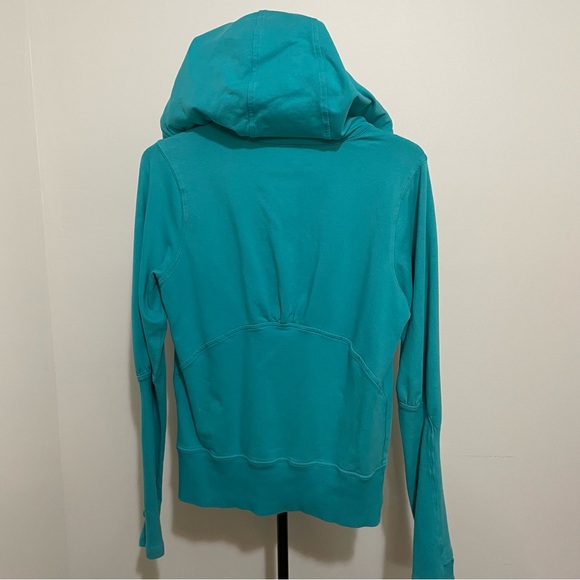 Lululemon Hooded Zip up Jacket Blue | Sz 6 - Picture 11 of 12